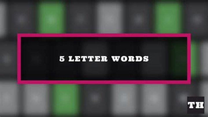 5 Letter Words Ending With IR