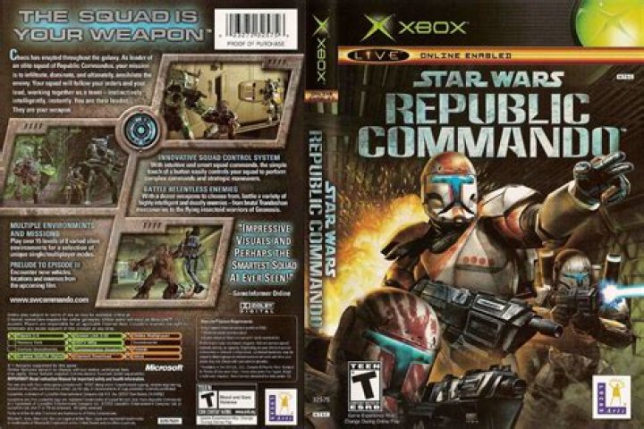 50 Games Like STAR WARS Republic Commando for Xbox One