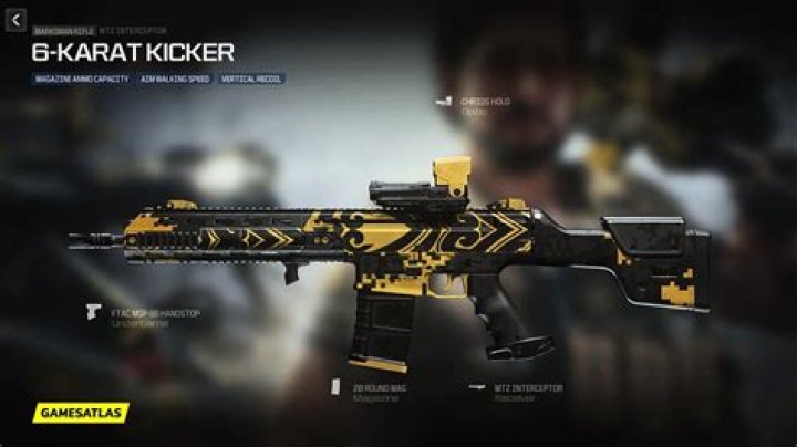 6-Karat Kicker | Warzone and Modern Warfare 3 Blueprint
