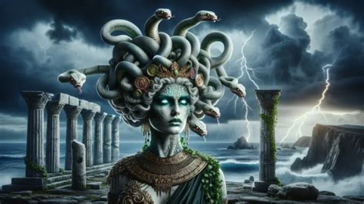 A Gorgon from Greek mythology with hair made of snakes Word Hike – Answers