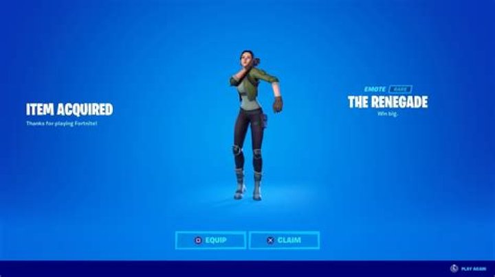 A New Leak Reveals The Fortnite Renegade Emote Release Date