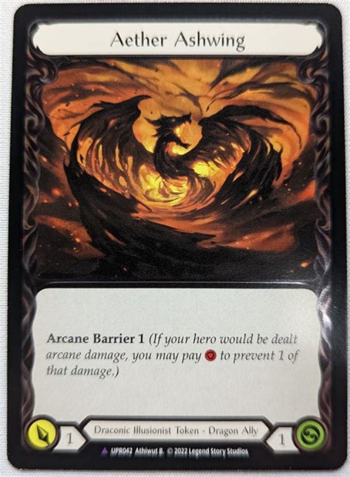 Aether Ashwing // Ash (Marvel) | Uprising (Cold Foil)