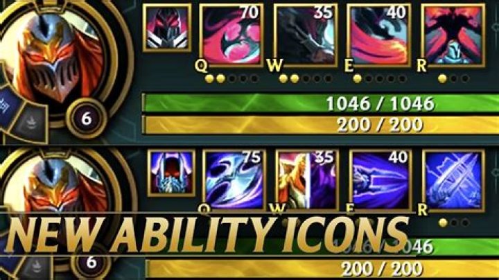 All New Ability Icons League of Legends