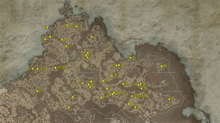 All Scosglen Side Quests Locations