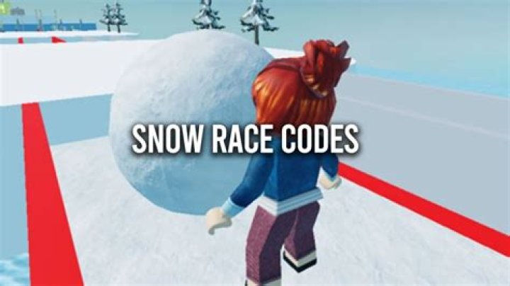 All Snow Race Codes For January 2024