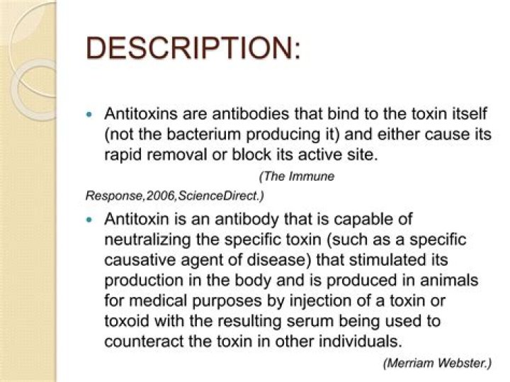 Antitoxins used as remedies Word Hike – Answers