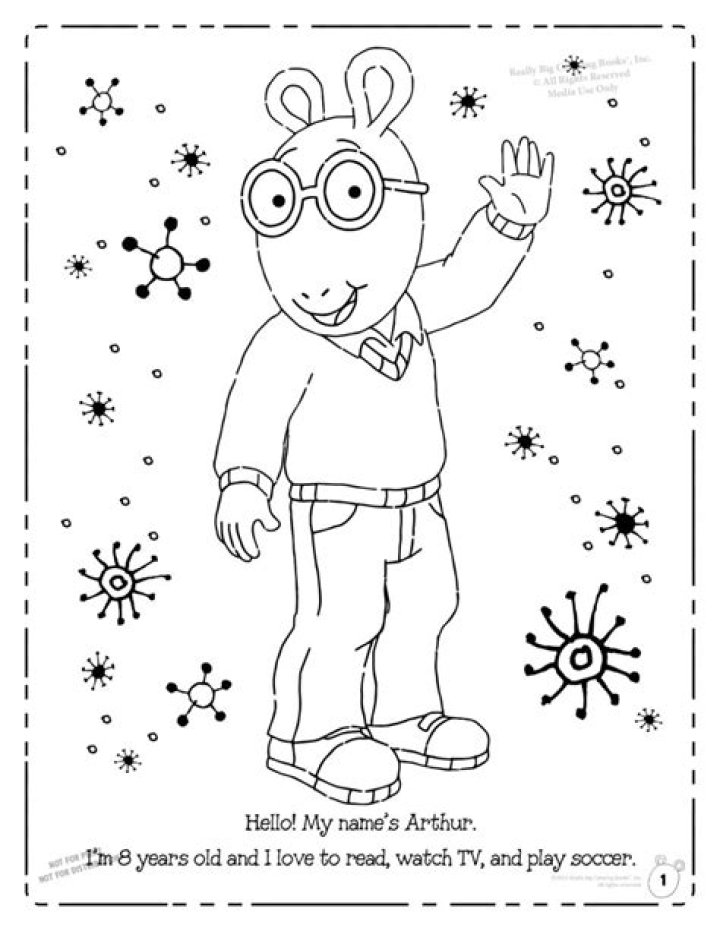 Arthur Coloring Page - Arthur Games