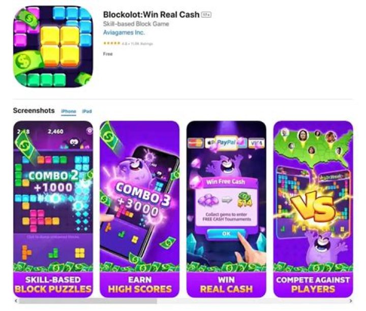 Blockolot:Win Real Cash – Aviagames Inc.