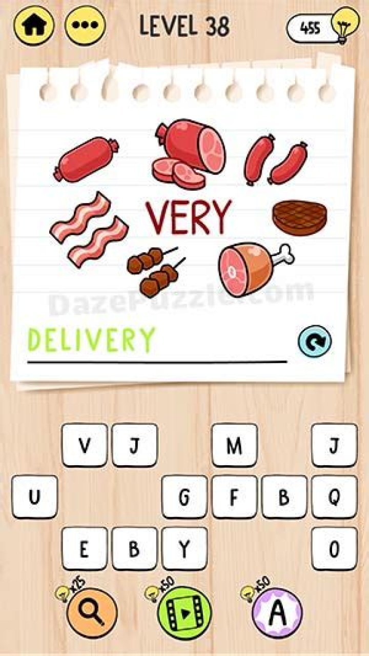 
Brain Test: Tricky Words Level 38 Answer