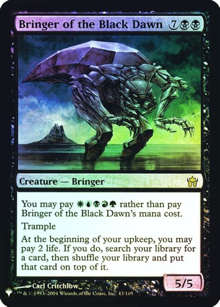 Bringer of the Black Dawn | Planeswalker Symbol Reprints