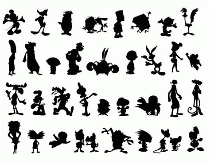 Cartoon Character Silhouettes Quiz