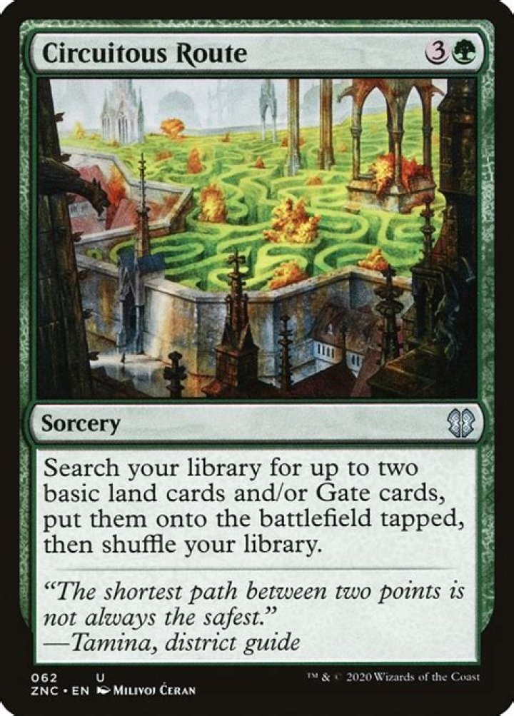 Circuitous Route | Zendikar Rising Commander