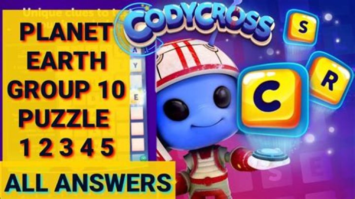 CodyCross Earth Group 10-Puzzle 1 Answers • Game Solver