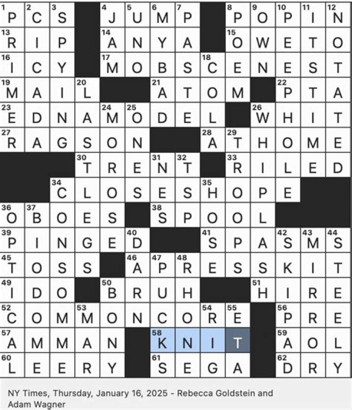Cornhole attempts Crossword Clue