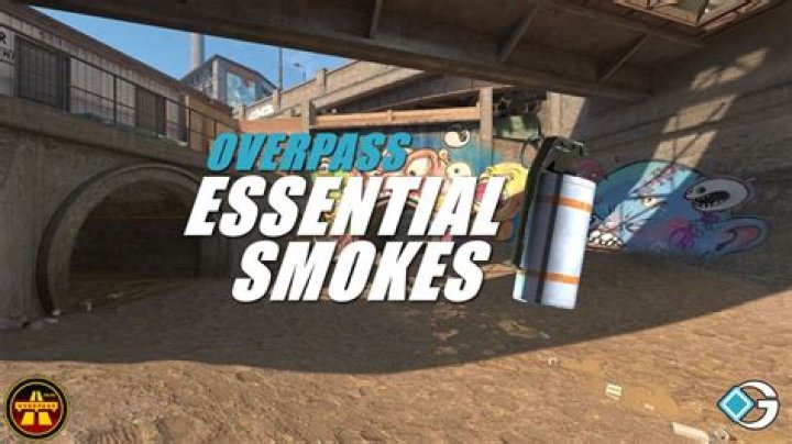 Counter-Strike 2 Essential Smoke Lineups for Overpass: For both T and CT Side