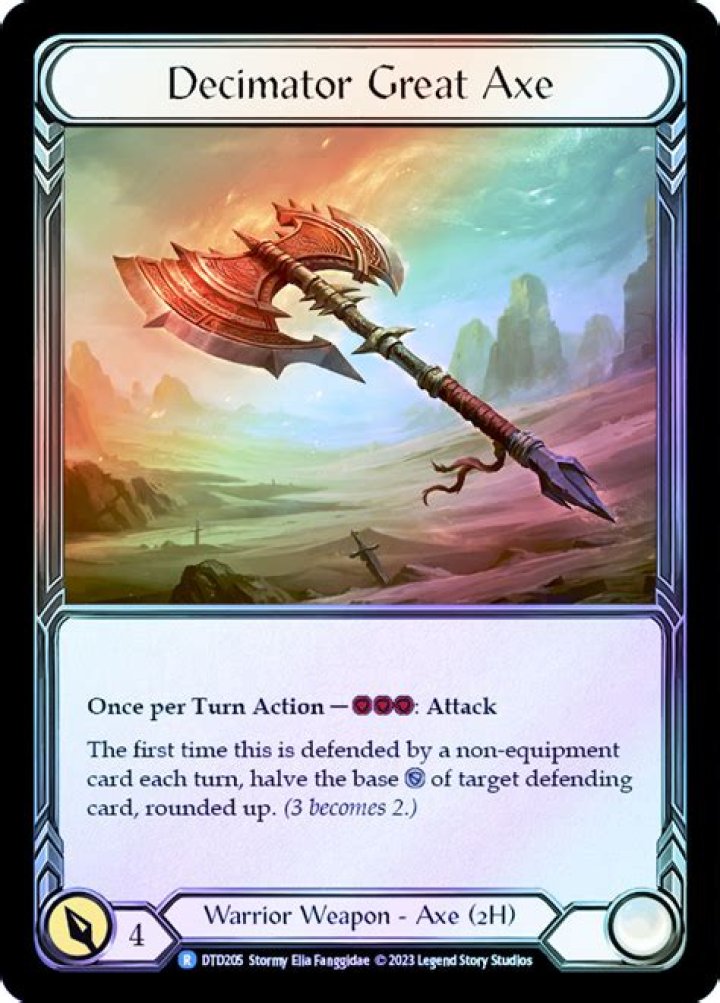 Decimator Great Axe | Dusk till Dawn
