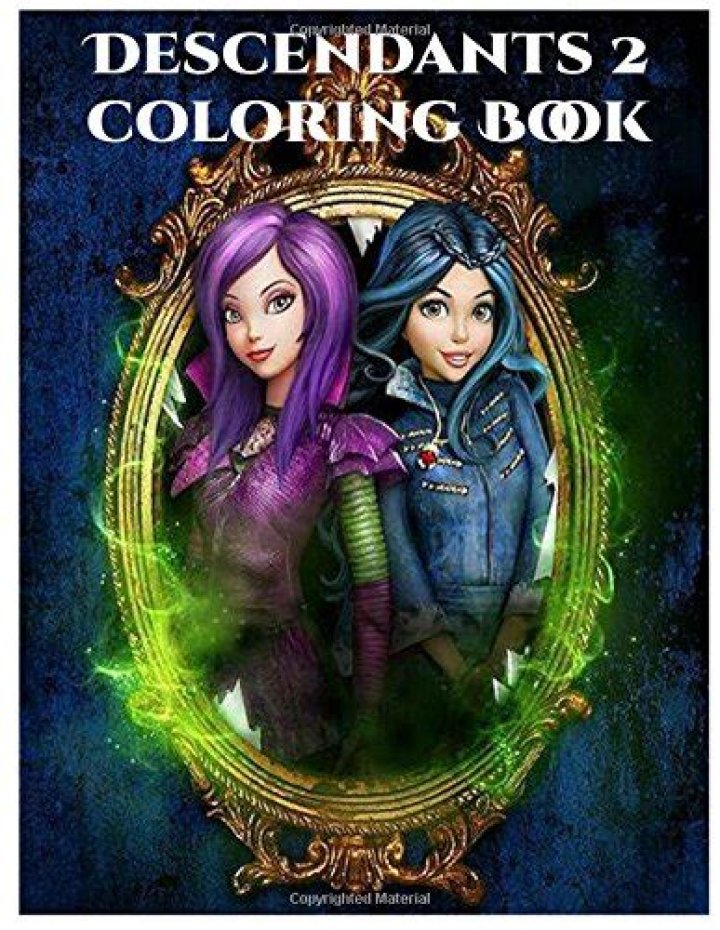 Descendants 2 Coloring Book - Descendants Games