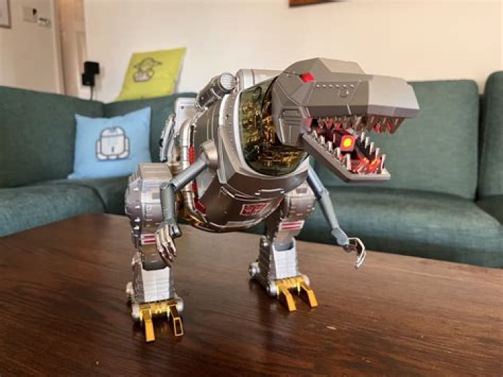 Dino Robot T-rex Cops - Toy Robot War Games