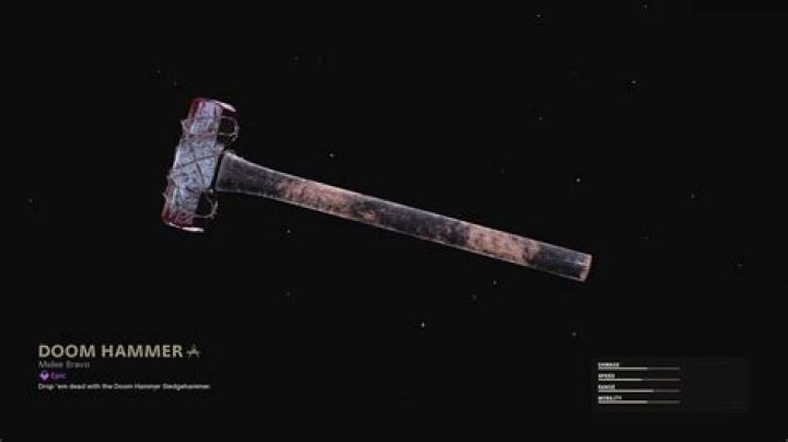 Doom Hammer | COD Warzone and Black Ops Cold War Weapon Blueprint