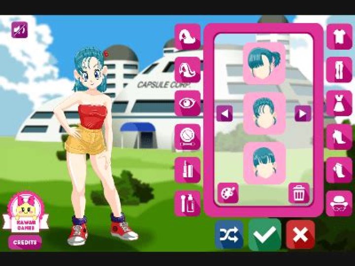 Dragon Ball Super Bulma Dress Up