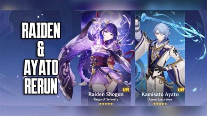 Genshin Impact 3.3 Raiden and Ayato Rerun Banner: Start and End Date, Rate Up 4 Stars, Weapons Banner, and More