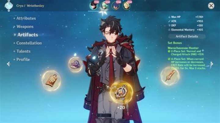 Genshin Impact: Wriothesley Build Guide