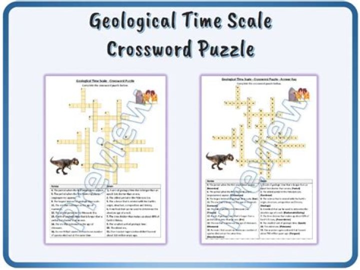 Geological span Crossword Clue