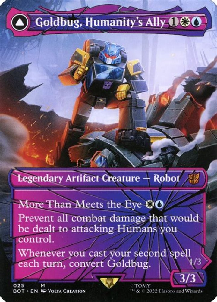 Goldbug, Humanity's Ally // Goldbug, Scrappy Scout | Transformers
