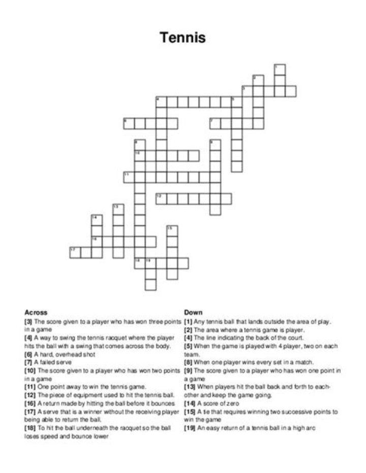 Grass and clay, for tennis Crossword Clue