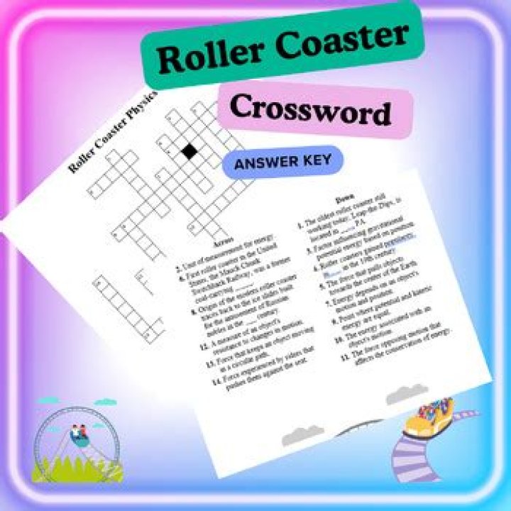 Gravity-defying part of a roller coaster crossword clue answer