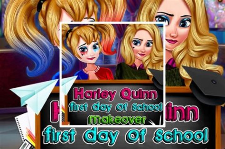Harley Quinn First Day Of School Makeover