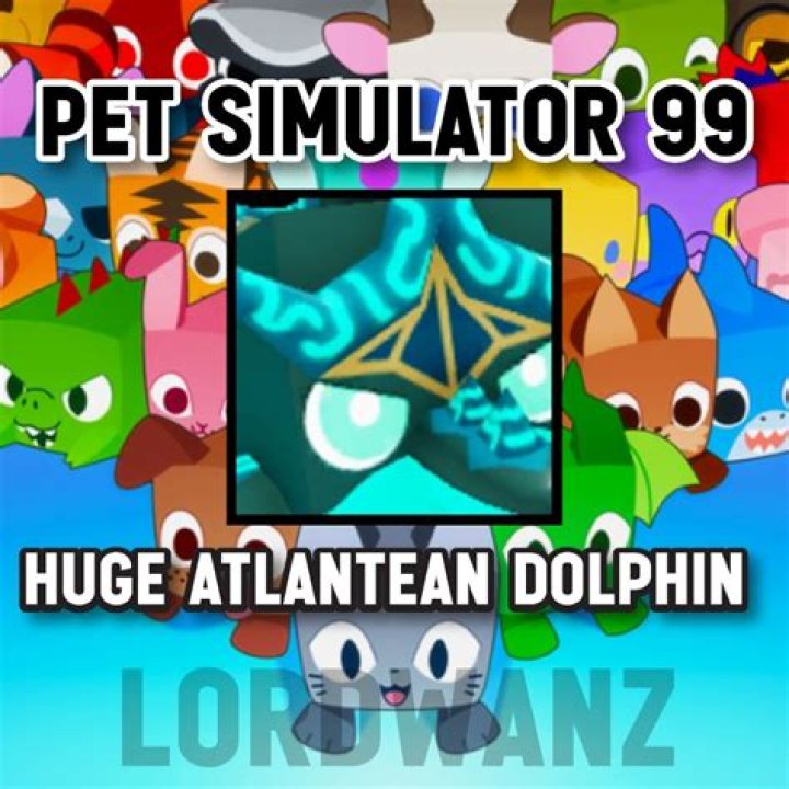 Huge Atlantean Dolphin Value in Pet Simulator 99