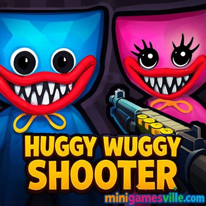 Huggy Wuggy Shooter - Poppy Playtime Games