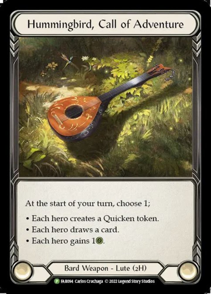 Hummingbird, Call of Adventure (Pro Tour) | Promotional Cards (Cold Foil)