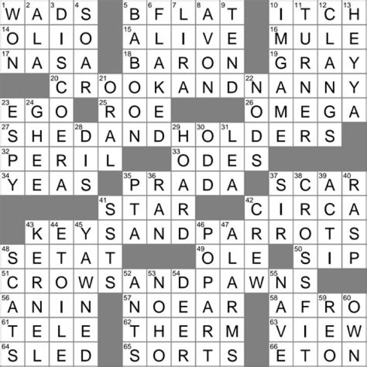 Huron neighbor Crossword Clue and Answer