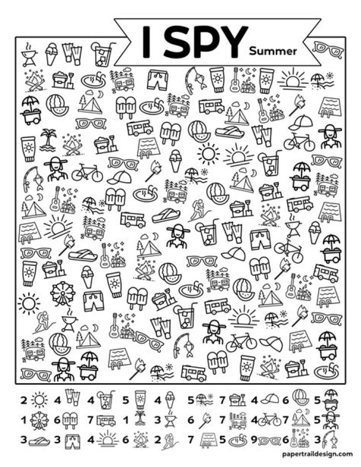I spy on... Quiz