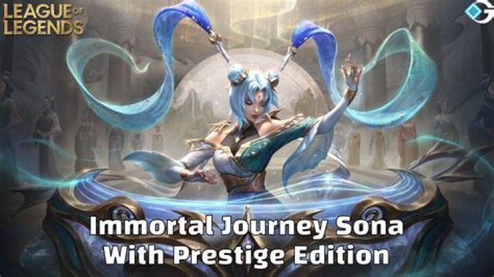 Immortal Journey Sona Skin: Prestige Edition, Splash Art, Price & Release Date