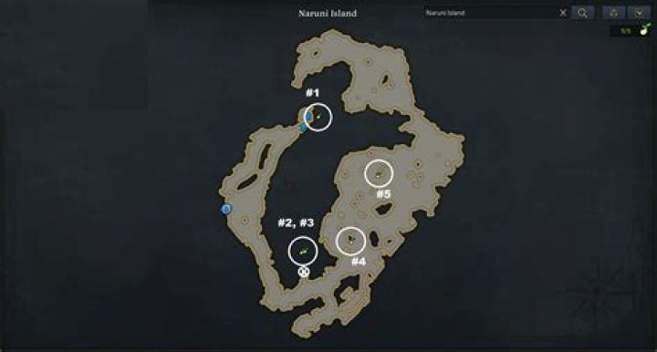 Island of Lush Reeds Mokoko Seeds Locations