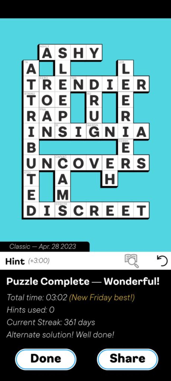 KnotWords Daily Classic Answer Today May 20, 2023 Answers