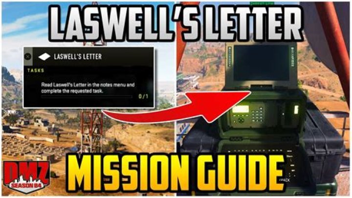 Laswell's Letter | DMZ Missions Guide in Warzone