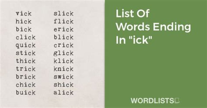 List of Words Ending With 'ict'