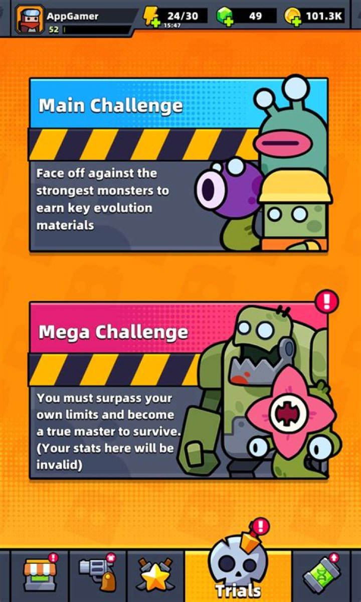 Mega Challenge - Survivor.io