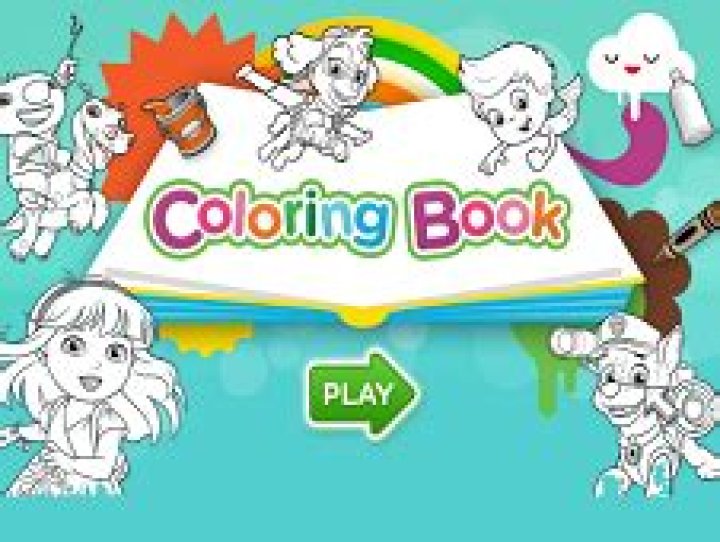 Nick Jr Coloring Book - Nickelodeon Games