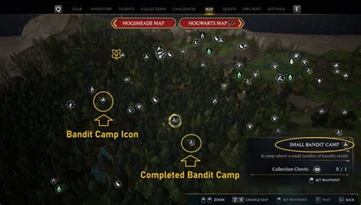 No One Survived – Bandit Camps on Map