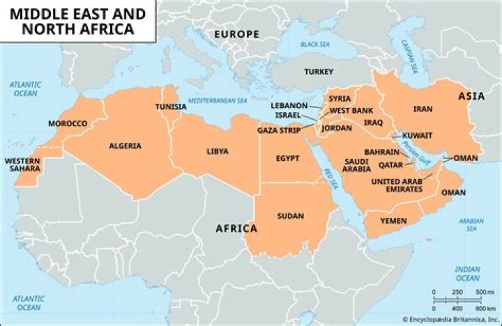 North Africa and the Middle East Quiz