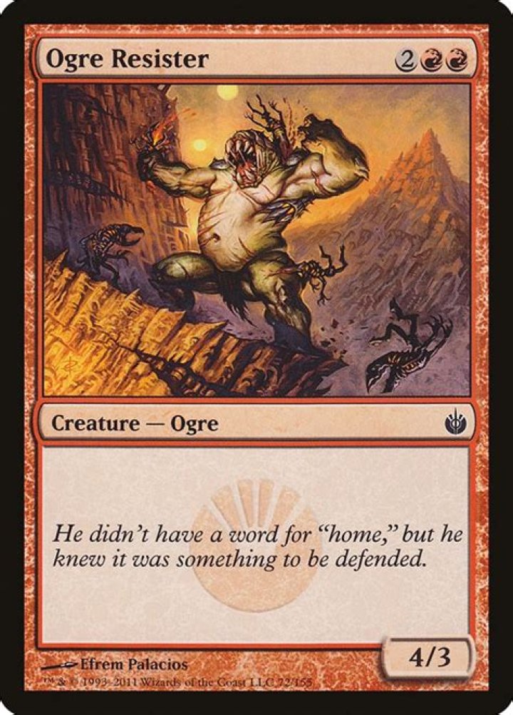 Ogre Resister | Mirrodin Besieged