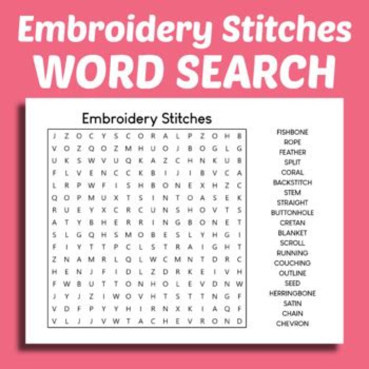 Old Chinese remedial needlework Word Hike – Answers