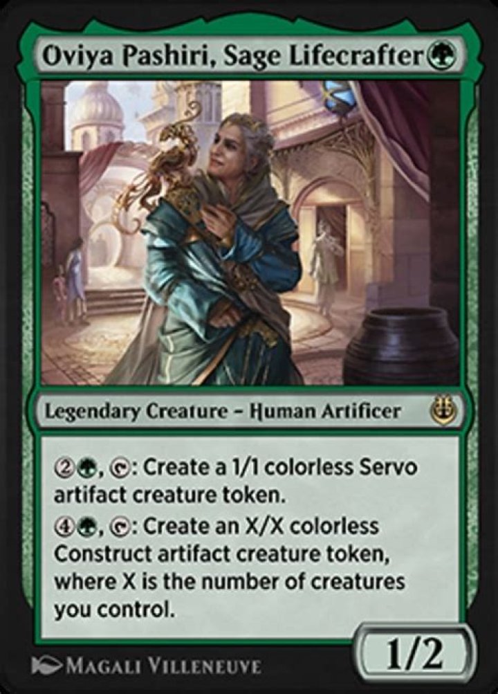 Oviya Pashiri, Sage Lifecrafter (Prerelease) (Kaladesh) | Promo: Date Stamped