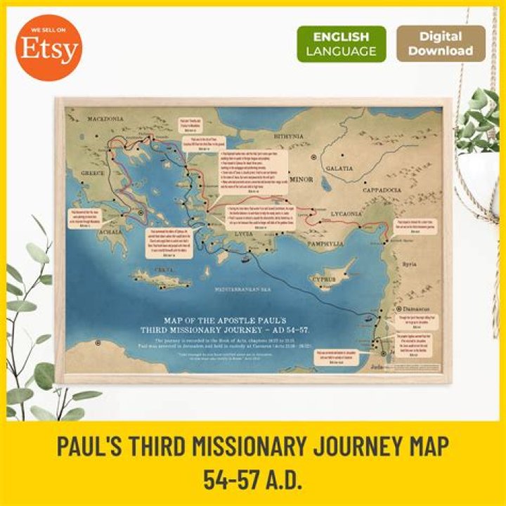 Paul's 3rd Missionary Journey Quiz