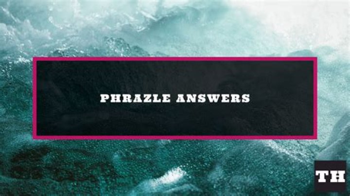 Phrazle Answer Today June 3, 2023